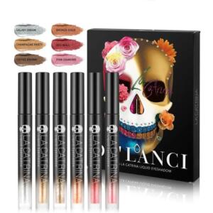 DE LANCI 6 COLORS LA CATRINA LIQ EYESHADOW