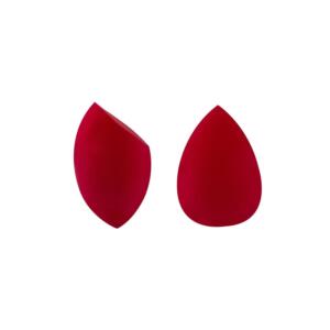 PAC 3D Sponge Set  Water Drop  Olive Cut   Red   2 Pc