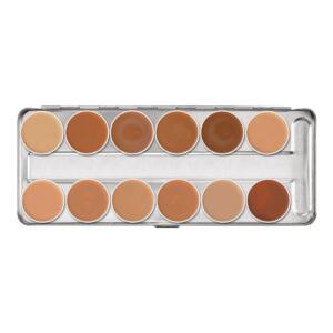 KRYOLAN SUPRACOLOUR 12 COLOURS PALETTE