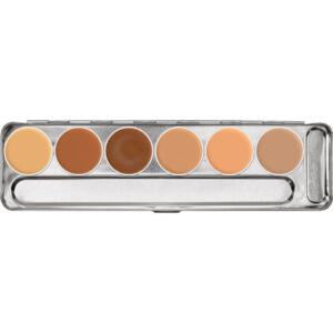KRYOLAN SUPRACOLOUR 6 COLOUR PALETTE