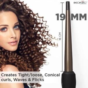 IKONIC Conical Tong BLACK