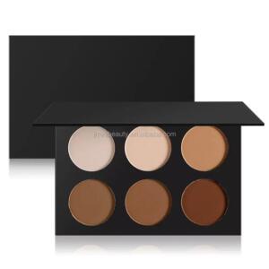 DE LANCI 6 Colors Powder Contour Palette