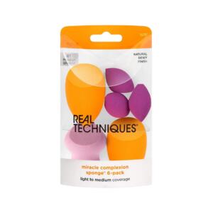 RT 91570 Real Techniques 6 Miracle Complexion Sponges Make Up Brush Set