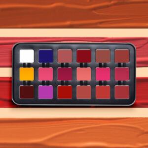 CHARACTER PRO LIPSTICK PALETTE 1 9G X 18