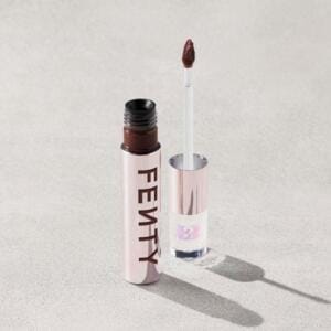 FENTY BEAUTY PLUSH MATTE LIQUID LIPSTICK  BLACK