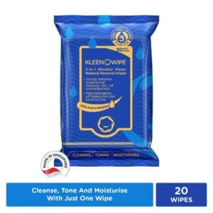 KLEENOWIPE 3IN 1 MICELLAR WIPES 20WIPES