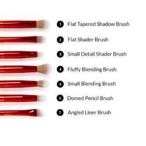 BH 4000 085 bh Chillin  in Chicago   7 Piece Eye Brush Set