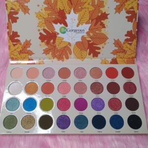 BE GORGEOUS MAPLE LEAF 32 COLOURS EYESHADOW PALETTE