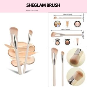 SHE GLAM SET OF 2 BRUSH SET