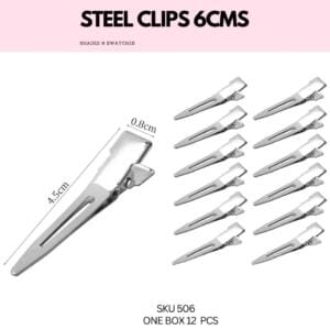 STEEL CLIPS 6CMS