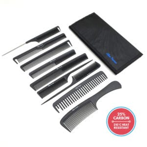 ALAN TRUMAN 9PCS HAIR COMBS SET
