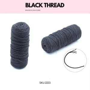 BLACK THREAD BUNDLE