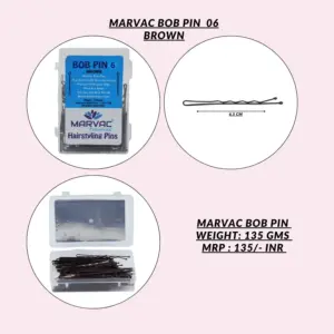 MARVAC MR BOB PIN (BALL TIP) BROWN