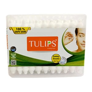 TULIP COTTON EAR BUDS  BABY  50 STEMS