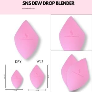 SNS BEAUTY BLENDER DEW DROP (PINK )