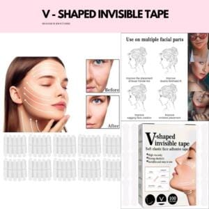 V- SHAPED INVISIBLE TAPE 100 PATCHES