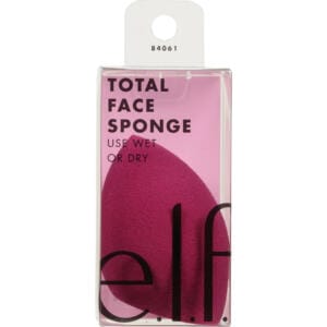 ELF TOTAL FACE SPONGE (LATEX FREE )(PURPLE)