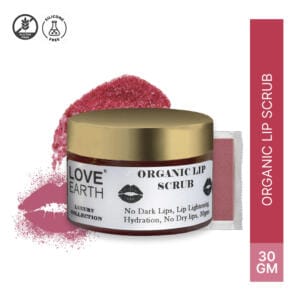 LOVE EARTH Organic Lip Scrub-30gm