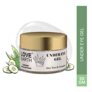 LOVE EARTH Under Eye Gel - 50 Gm