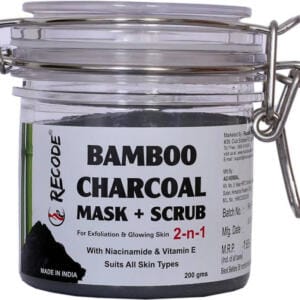 RECODE BAMBOO CHARCOAL MASK + SCRUB 200GMS