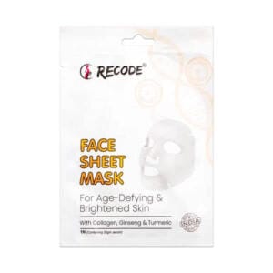 RECODE BUBBLE SHEET MASK