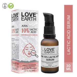 LOVE EARTH AHA 10 LACTIC ACID SERUM 30ml