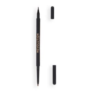 1675413 Makeup Revolution Felt & Kohl Eyeliner Brown