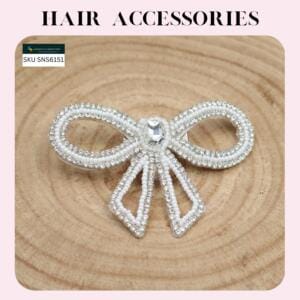 SMALL HAIR BOW SINGLE PIECE