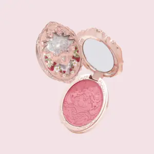 Flower Knows Strawberry Rococo Embossed Blush 5 Gm