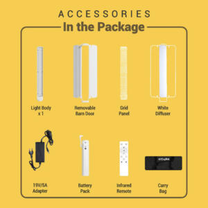 DIGITEK (DSL-1000 RGB) STICK LIGHT PORTABLE RGB LED LIGHT WAND 100W DSL-1000 RGB