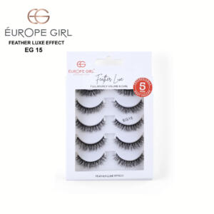 EUROPE GIRL FEATHER LUXE EYELASH 5 IN 1