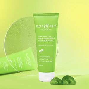 DOT & KEY CICA CALMING BELMISH GEL FACE WASH WITH SALICYLIC &GREEN TEA
