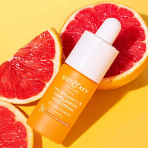 DOT & KEY 10PERC VITAMIN C+E SUPER BRISGHT FACE SERUM 5PERC NIACINAMIDE WITH BLOOD ORANGE & PUMPKIN