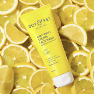 DOT & KEY LIME RUSH SPORTS FACE WASH OIL &SWEAT CONTROL