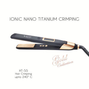 HECTOR TITANIUM HAIR CRIMPER GOLD COLLECTION HT-55