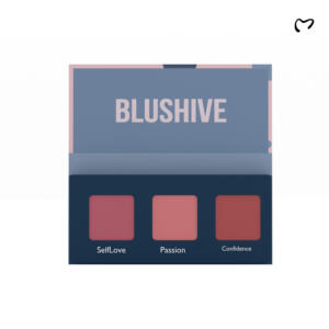 MAKEZMIA INVISIBLEND CONEALER PALETTE45GM + FREE BLUSHIVE BLUSHER PALETTE 15GM