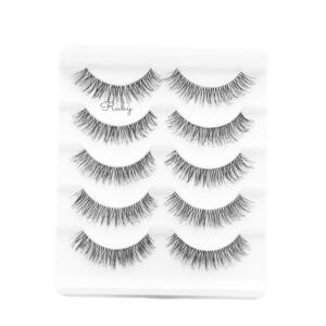 SNS 5 PAIR PREMIUM LASHES - RUBY