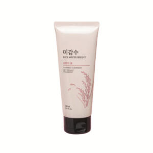 The Face Shop Rice Water Bright Foaming Cleanser for Even Tone Skin